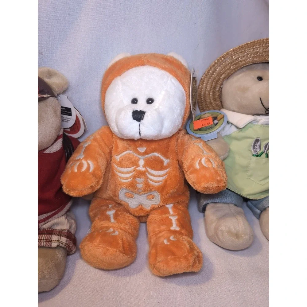 4x Starbucks Bearista Bears Back to School, Golfer, Glow Skeleton 10